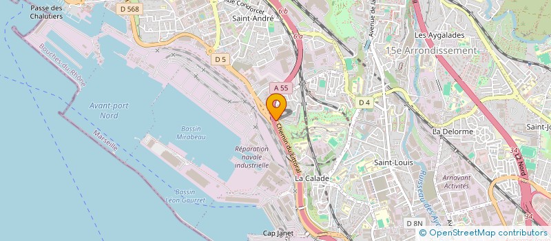 localisation de l'entreprise MONSIEUR BOUMEDIENNE BENABDERRAHMANE à MARSEILLE