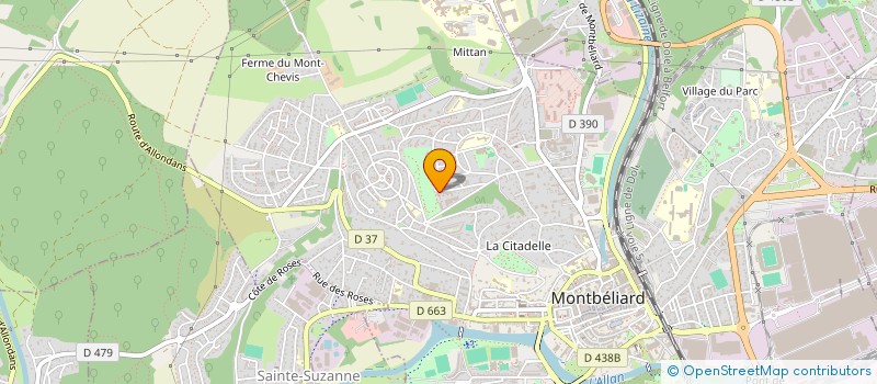 localisation de l'entreprise MONSIEUR BOUMEDIENNE REBEI à MONTBELIARD
