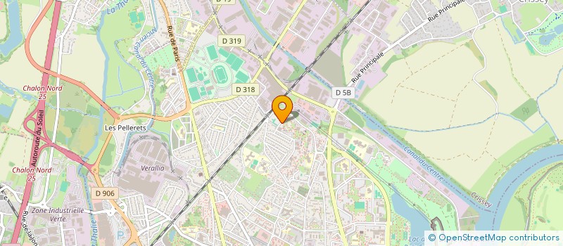 localisation de l'entreprise MONSIEUR BOUMEDYEN LAKROUT  CHALON-SUR-SAONE