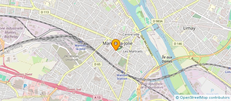 localisation de l'entreprise MONSIEUR BOUMEDYEN MERKANE  MANTES-LA-JOLIE