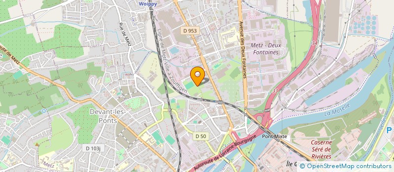 localisation de l'entreprise MONSIEUR BOUMOUSSA BOUHNOUCHE  METZ