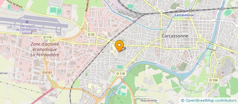 localisation de l'entreprise MONSIEUR BOUNA DIARRA à CARCASSONNE