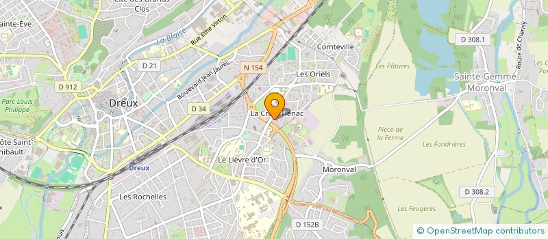localisation de l'entreprise MONSIEUR BOUNAMA SYLLA à DREUX