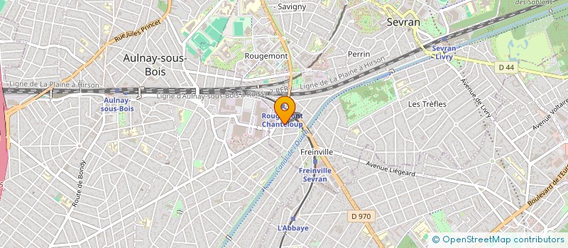 localisation de l'entreprise MONSIEUR BOUNAMBASSA KEBE à SEVRAN