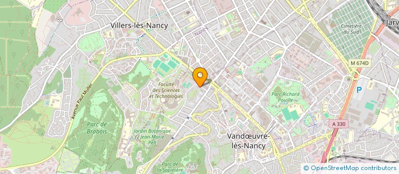 localisation de l'entreprise MONSIEUR BOUNGAB ABDESSAMAD  VANDUVRE-LES-NANCY