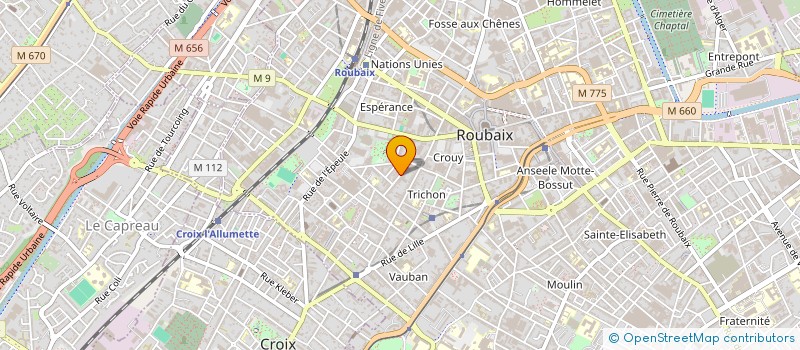 localisation de l'entreprise MONSIEUR BOUNLIENG SOUVANNARATH à ROUBAIX