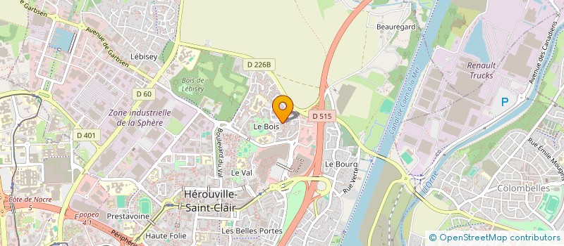 localisation de l'entreprise MONSIEUR BOUNMANE SOUTHIPHANH à HEROUVILLE-SAINT-CLAIR