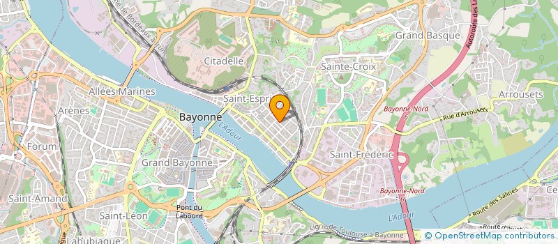 localisation de l'entreprise MONSIEUR BOUNOUAR BOUKHLIA à BAYONNE