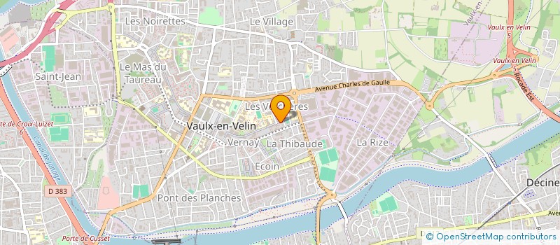 localisation de l'entreprise MONSIEUR BOUNPHANH SOUKKASENE  VAULX-EN-VELIN