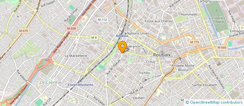 localisation de l'entreprise MONSIEUR BOUNTHEUNG THAVISOUK à ROUBAIX