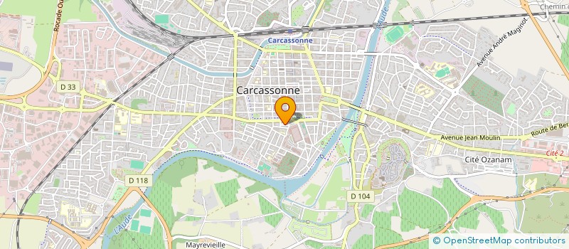 localisation de l'entreprise MONSIEUR BOURAHIMA ALI à CARCASSONNE
