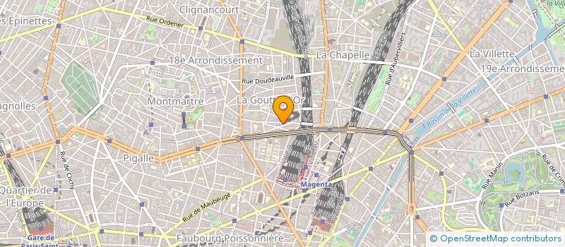 localisation de l'entreprise MONSIEUR BOURAIMA FADIGA  PARIS