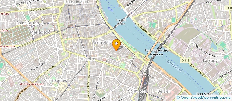 localisation de l'entreprise MONSIEUR BOURAMA DIOMANDE  BORDEAUX