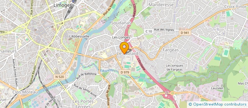 localisation de l'entreprise MONSIEUR BOURAMA GUIRASSY à LIMOGES
