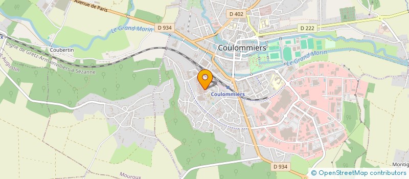 localisation de l'entreprise MONSIEUR BOURAMA IMGO à COULOMMIERS