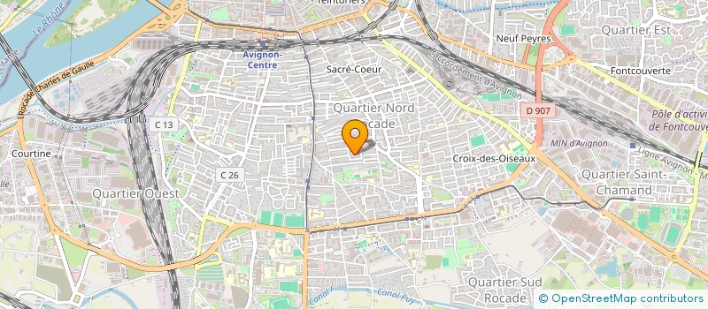 localisation de l'entreprise MONSIEUR BOURAMA SISSOKO  AVIGNON