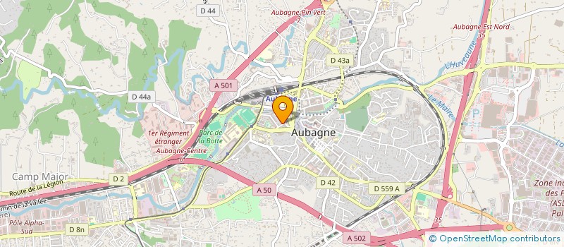 localisation de l'entreprise MONSIEUR BOURAOUI SAIDANE  SAINT-ZACHARIE