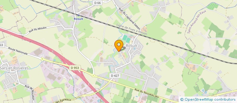 localisation de l'entreprise MONSIEUR BOURAYA YACINE  ROSULT