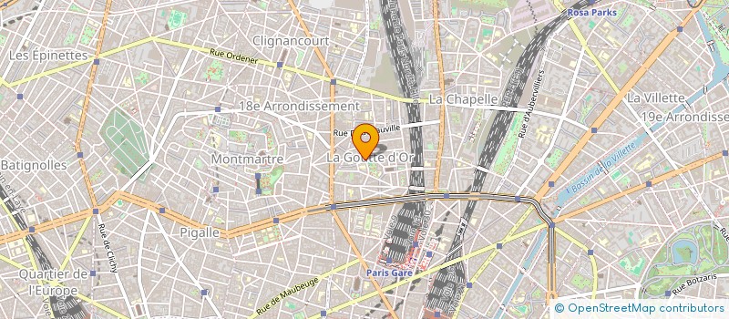 localisation de l'entreprise MONSIEUR BOURLAYE DIAKITE  PARIS