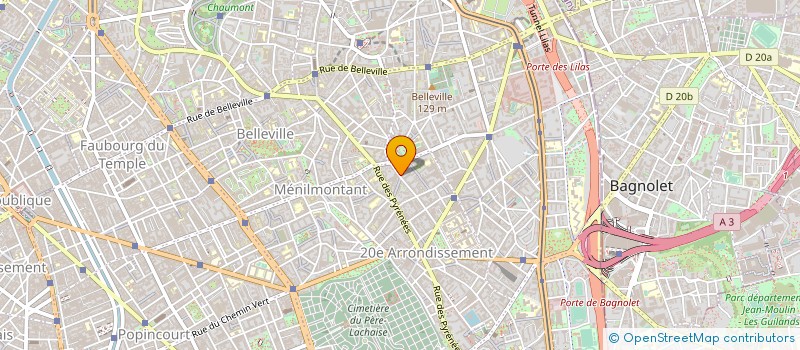 localisation de l'entreprise MONSIEUR BOURNANE AZMAN  PARIS