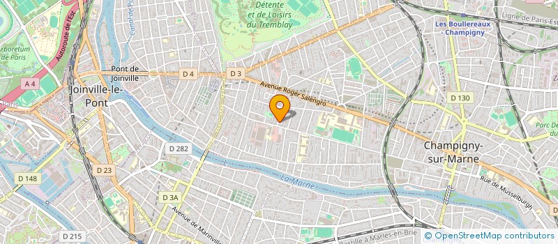 localisation de l'entreprise MONSIEUR BOUSIN MBUZI MATUZEYI à CHAMPIGNY-SUR-MARNE