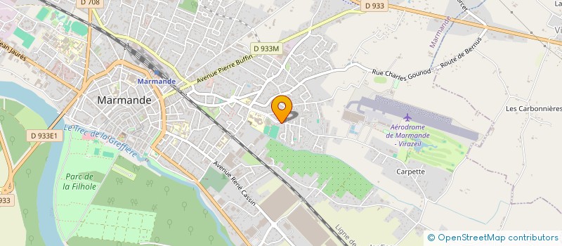 localisation de l'entreprise MONSIEUR BOUSLHAM FRIKH  MARMANDE