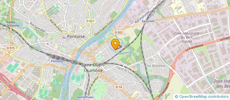 localisation de l'entreprise MONSIEUR BOUSSAAD CHEMLOUL à SAINT-OUEN-L'AUMONE