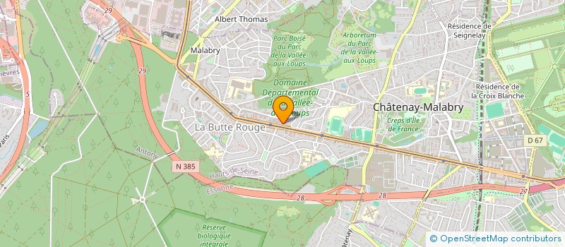 localisation de l'entreprise MONSIEUR BOUSSAD AIT ALI BRAHAM  CHATENAY-MALABRY