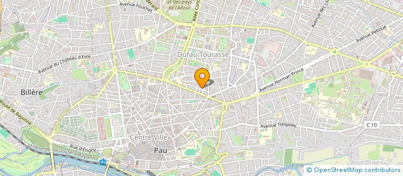 localisation de l'entreprise MONSIEUR BOUSSAD HADJEM à PAU