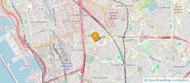 localisation de l'entreprise MONSIEUR BOUSSAD MOUSSOUNI à MARSEILLE
