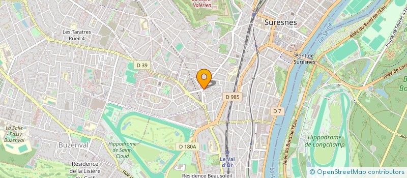 localisation de l'entreprise MONSIEUR BOUSSAD SAGHI à SURESNES