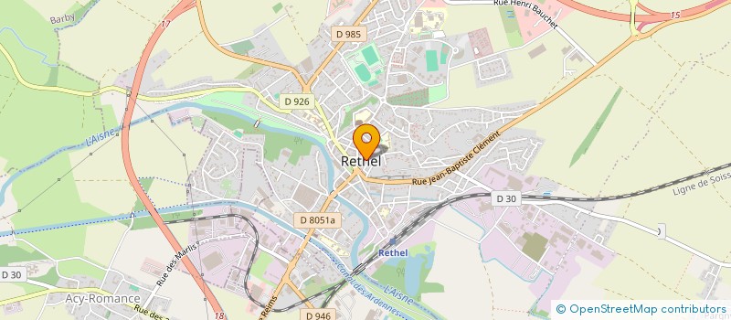 localisation de l'entreprise MONSIEUR BOUSSAD TEMAN  LUCQUY