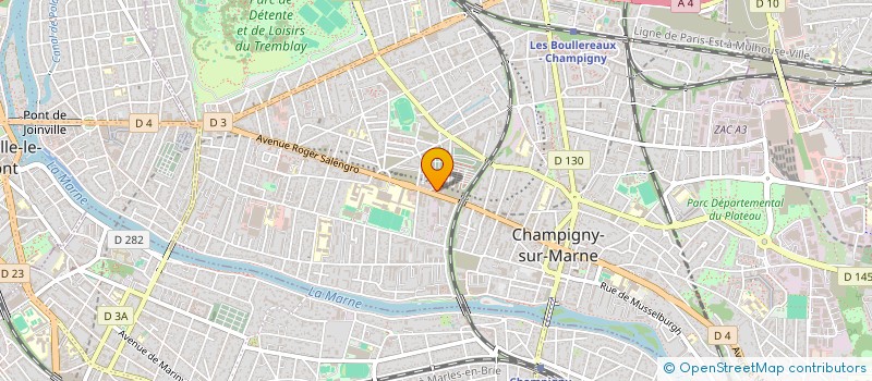 localisation de l'entreprise MONSIEUR BOUSSAD ZAIDI à CHAMPIGNY-SUR-MARNE