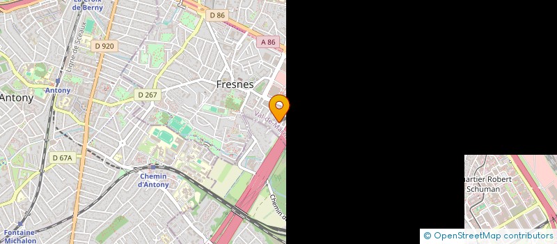 localisation de l'entreprise MONSIEUR BOUSSIF JAFJAF  FRESNES