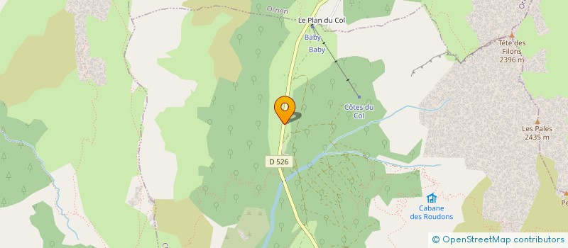 localisation de l'entreprise MONSIEUR BOUSSON JOUBERT  CHANTEPERIER