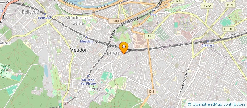 localisation de l'entreprise MONSIEUR BOUTEILLOUX CORENTIN NASIM à MEUDON