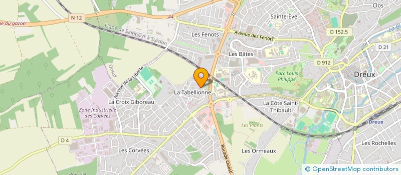 localisation de l'entreprise MONSIEUR BOUTKHIL NAOURI à VERNOUILLET