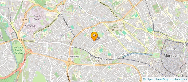 localisation de l'entreprise MONSIEUR BOUTOT CAMPBELL à MONTPELLIER
