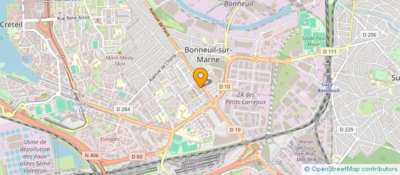 localisation de l'entreprise MONSIEUR BOUYE DANSOKO à BONNEUIL-SUR-MARNE