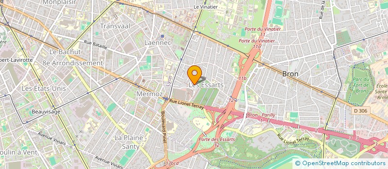 localisation de l'entreprise MONSIEUR BOUZAIANE TEBOURSKI  BRON