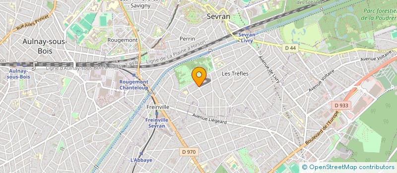 localisation de l'entreprise MONSIEUR BOUZIANE BAKHTI à SEVRAN
