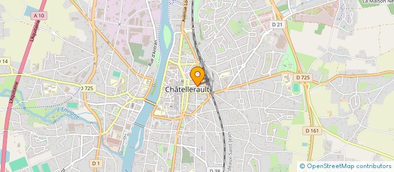 localisation de l'entreprise MONSIEUR BOUZIANE BRAHIM à CHATELLERAULT