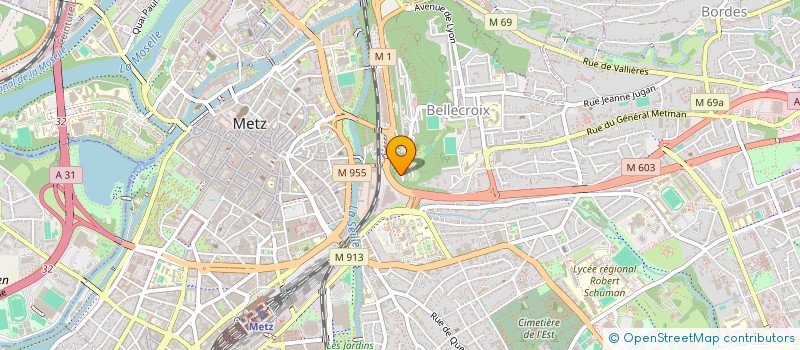 localisation de l'entreprise MONSIEUR BOUZIANE LOUIZ  SAINT-PIERRE-DES-CORPS