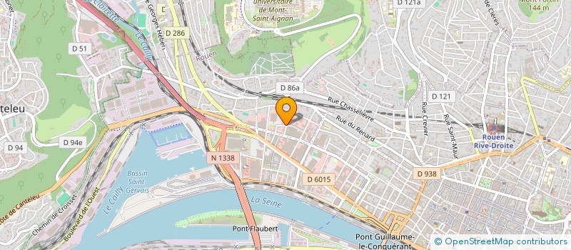 localisation de l'entreprise MONSIEUR BOUZIANE MEGUENNI à ROUEN