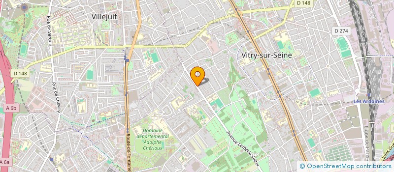 localisation de l'entreprise MONSIEUR BOUZIANE MOUHOU à VITRY-SUR-SEINE