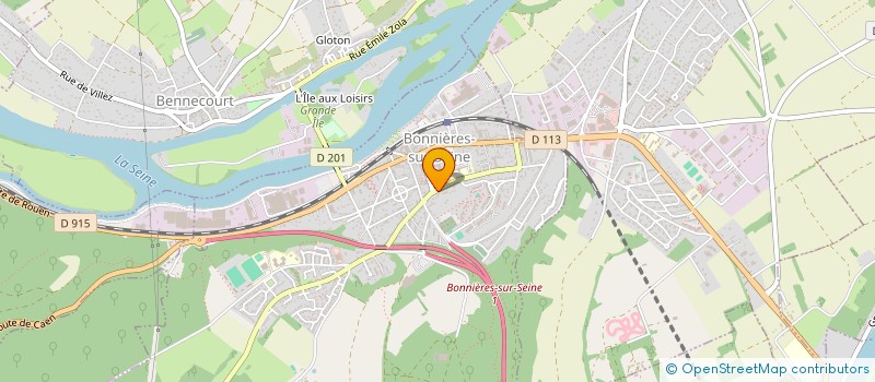 localisation de l'entreprise MONSIEUR BOUZID ABDELGUERFI  BONNIERES-SUR-SEINE