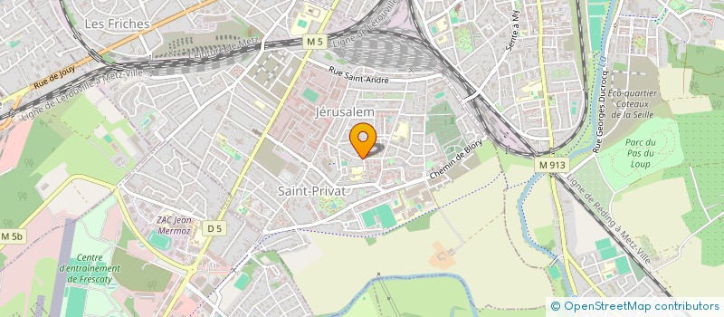 localisation de l'entreprise MONSIEUR BOUZID ATMANI  MONTIGNY-LES-METZ