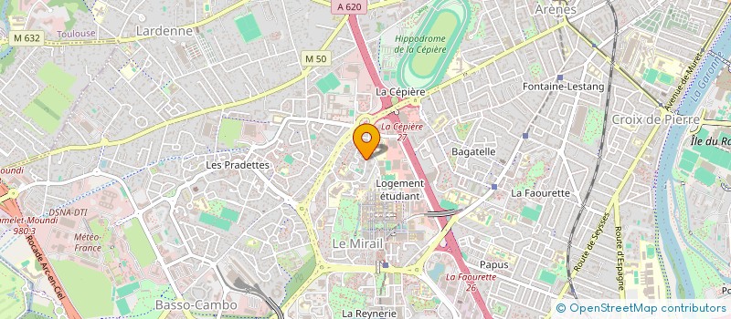 localisation de l'entreprise MONSIEUR BOUZID BOUTOUBA  GRISOLLES