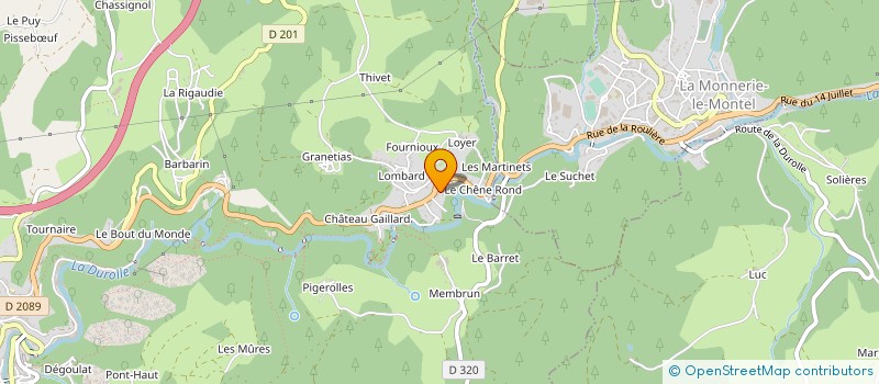localisation de l'entreprise MONSIEUR BOUZID LAIDAOUI à THIERS
