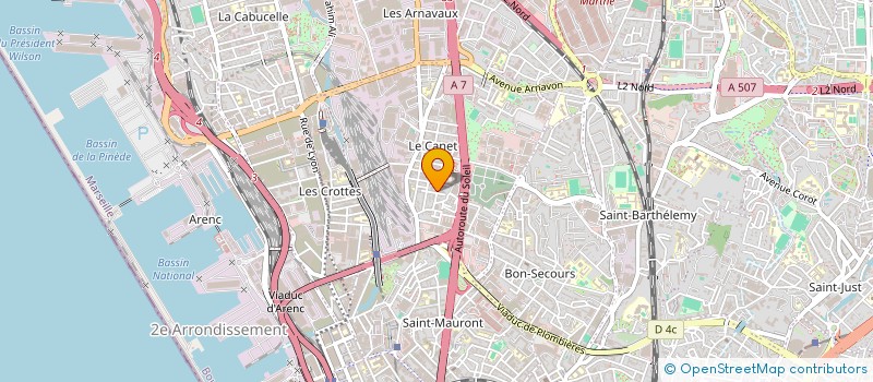localisation de l'entreprise MONSIEUR BOUZID LEZOUL à MARSEILLE